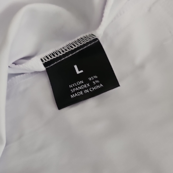 Switch White Hooded Jacket with Black Button Details - Picture 3 of 7